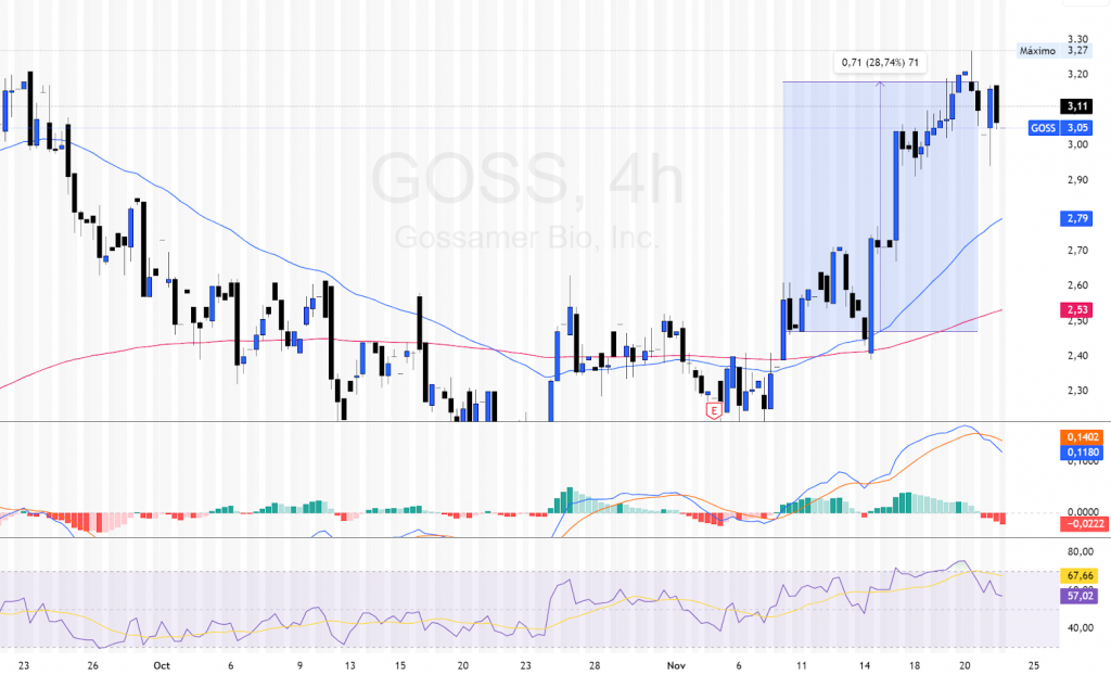 OPERATIVA $GOSS RENDIMIENTO